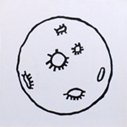 Philip Bradshaw, Cartoon paintings, Dead Planet, 2013